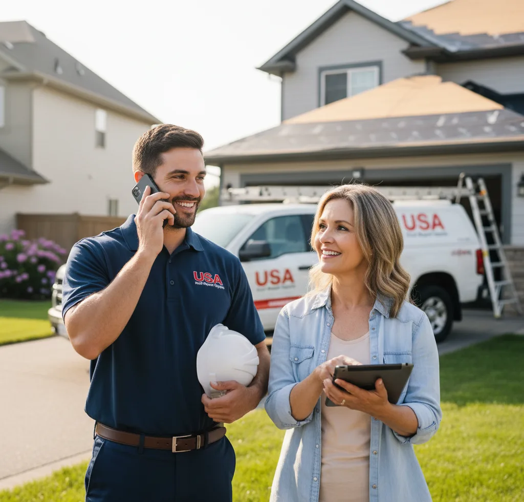 USA Roof Repair Experts customer support in Merrimac